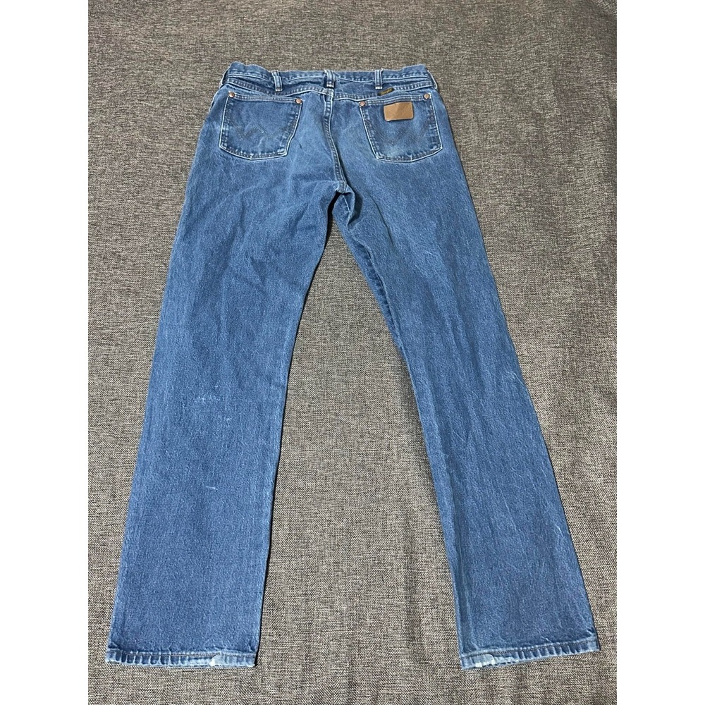 Wrangler Men's 36 X 34 Cowboy Cut Straight Leg Jeans - Picture 11 of 13